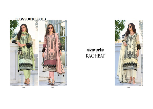 Organza Kurti With Silk Pant And Embroidered Dupatta-ISKWSU01058013
