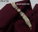 Kundan Choker Set-ISKJW1203PK-P35