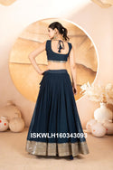 Sequined Georgette Lehenga With Blouse And Dupatta-ISKWLH160343093