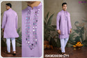 Men's Embroidered Viscose Kurta With Dupatta-ISKM200361211/61212/61213/61214