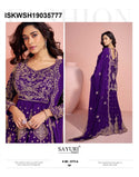 Embroidered Georgette Peplum Kurti With Sharara And Dupatta-ISKWSH19035777