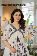 Embroidered Cotton Co-Ord Set-ISKWIDW1703k1588