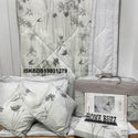 Cotton Bedsheet With Pillow Cover And Cushions Set-ISKBDS19031279