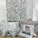 Cotton Bedsheet With Pillow Cover And Cushions Set-ISKBDS19031279
