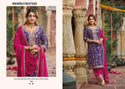Embroidered Chinon Kurti With Pant And Dupatta-ISKWSU18037520