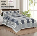Cotton King Size Bedsheet Set-ISKBDS22031290