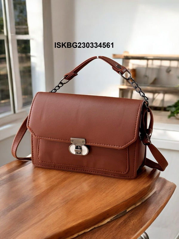 Leather Sling Bag-ISKBG230334561