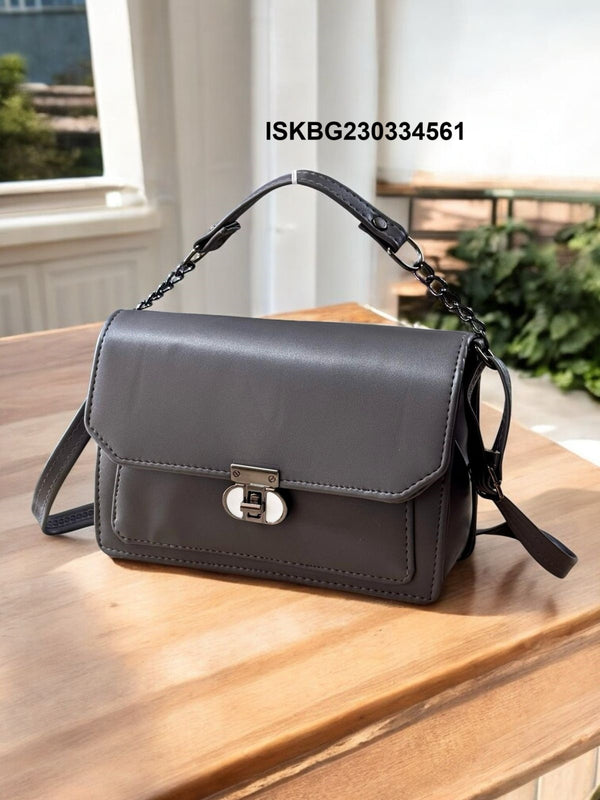 Leather Sling Bag-ISKBG230334561