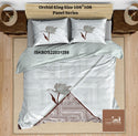 Cotton King Size Bedsheet With Pillow Cover-ISKBDS22031288