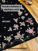 Embroidered Linen Cotton Kurti-ISKWKU2403NP3287