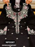 Embroidered Linen Cotton Kurti-ISKWKU2403NP3287