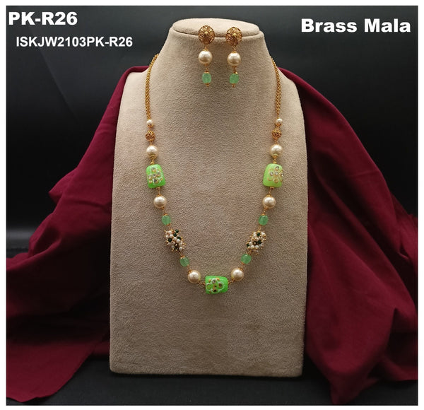 Brass Mala-ISKJW2103PK-R26