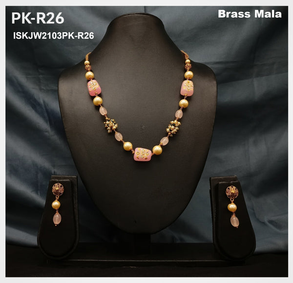 Brass Mala-ISKJW2103PK-R26