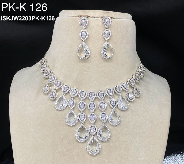 Kundan Jewelry Set-ISKJW2203PK-K126
