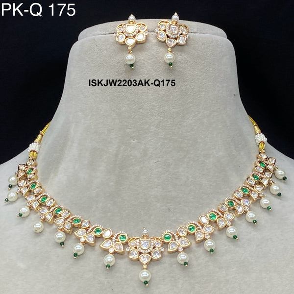 Kundan Jewelry Set-ISKJW2203AK-Q175