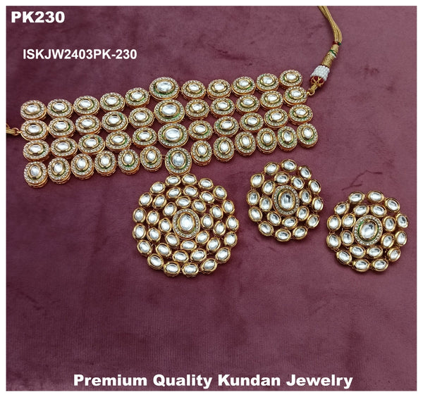 Kundan Jewelry Set-ISKJW2403PK-230