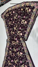 Embroidered Georgette Saree With Blouse-ISKWSR26038980