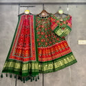 Digital Printed Gaji Silk Lehenga With Blouse And Dupatta-ISKWNAV26038611