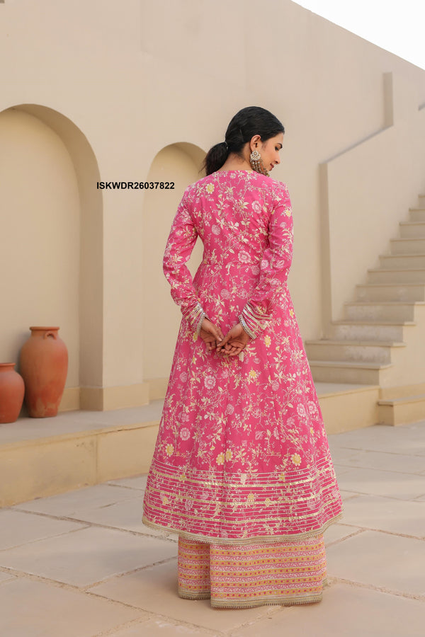 Printed Cotton Dress-ISKWDR26037822