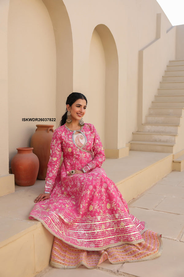 Printed Cotton Dress-ISKWDR26037822
