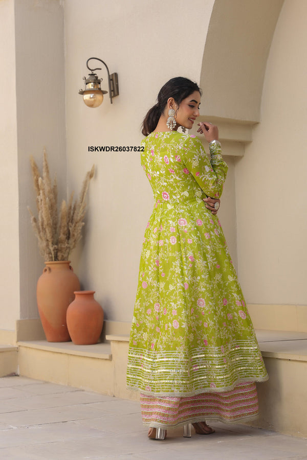 Printed Cotton Dress-ISKWDR26037822