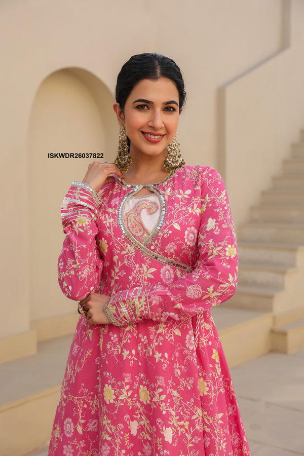 Printed Cotton Dress-ISKWDR26037822