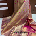 Banarasi Tissue Saree With Jacquard Brocade Blouse-ISKWSR26038965