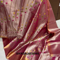 Banarasi Tissue Saree With Jacquard Brocade Blouse-ISKWSR26038965