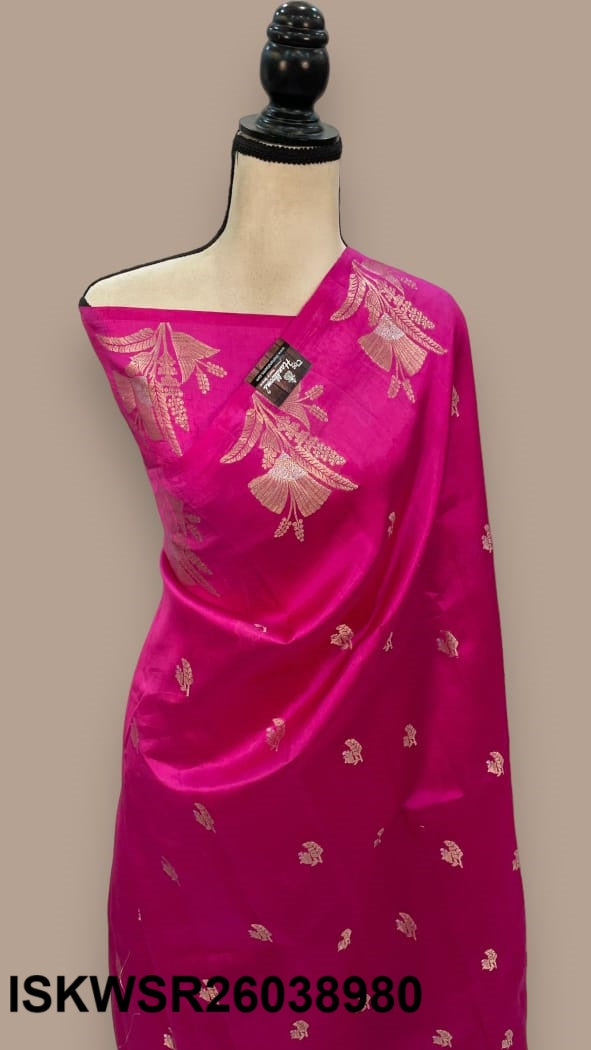 Banarasi Handloom Katan Silk Saree With Blouse-ISKWSR26038980