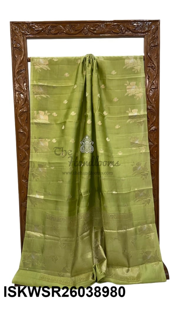 Banarasi Handloom Katan Silk Saree With Blouse-ISKWSR26038980