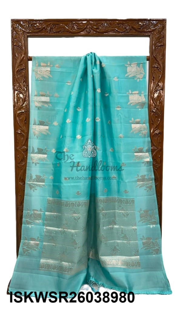 Banarasi Handloom Katan Silk Saree With Blouse-ISKWSR26038980