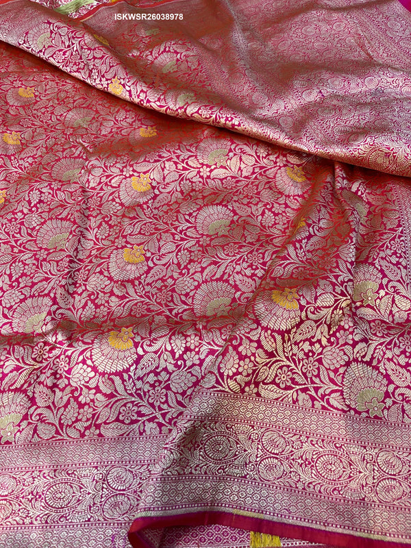 Banarasi Katan Silk Saree With Blouse-ISKWSR26038978