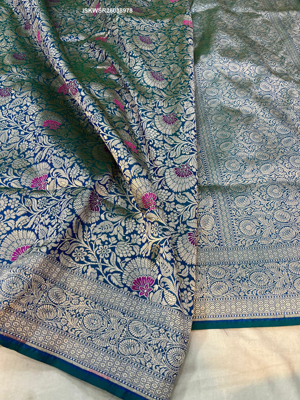 Banarasi Katan Silk Saree With Blouse-ISKWSR26038978