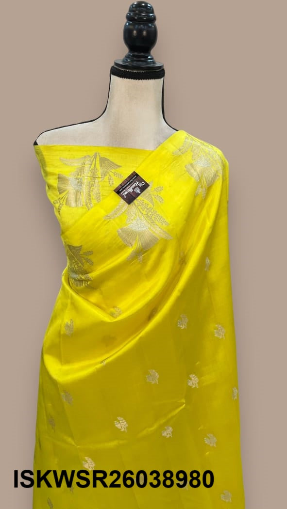 Banarasi Handloom Katan Silk Saree With Blouse-ISKWSR26038980