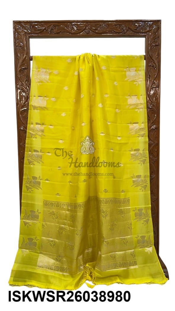 Banarasi Handloom Katan Silk Saree With Blouse-ISKWSR26038980