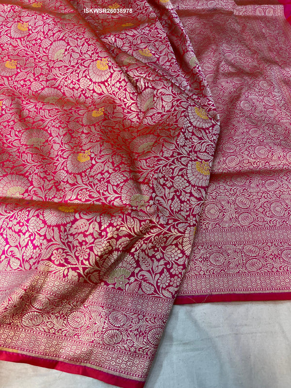 Banarasi Katan Silk Saree With Blouse-ISKWSR26038978