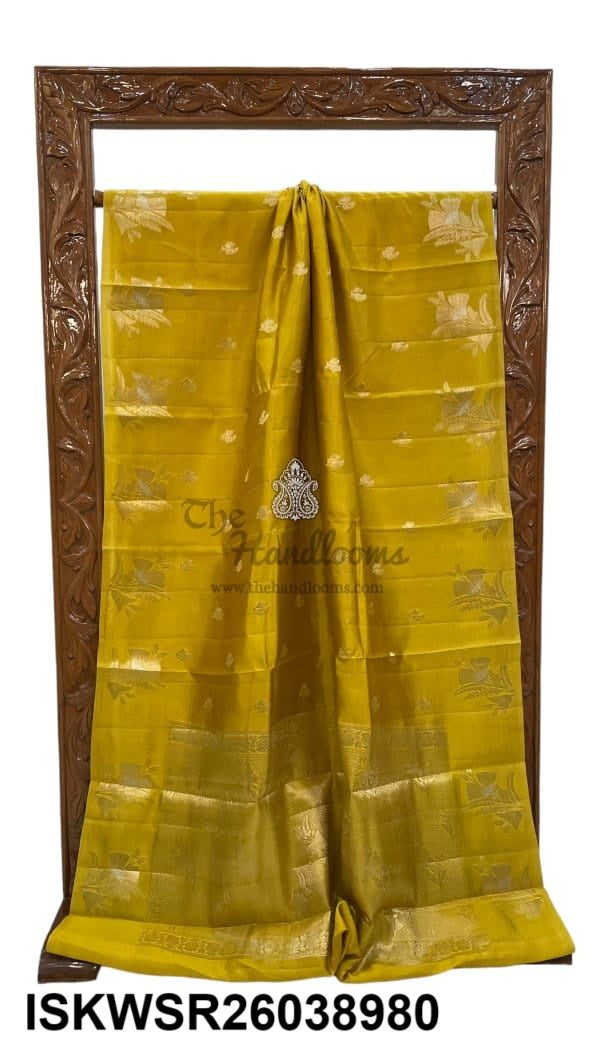 Banarasi Handloom Katan Silk Saree With Blouse-ISKWSR26038980