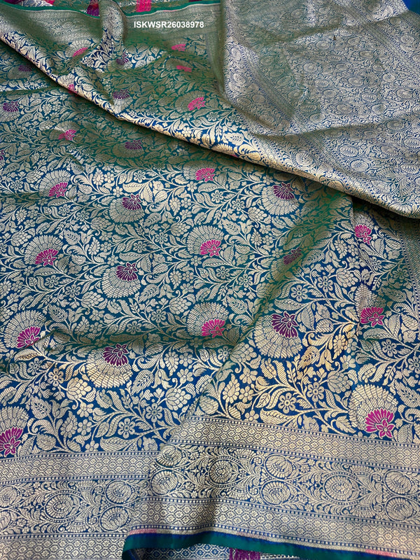 Banarasi Katan Silk Saree With Blouse-ISKWSR26038978
