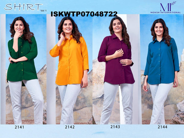 Cotton Shirt-ISKWTP07048722