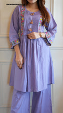 Embroidered Co-Ord Set-ISKWIDW08043212
