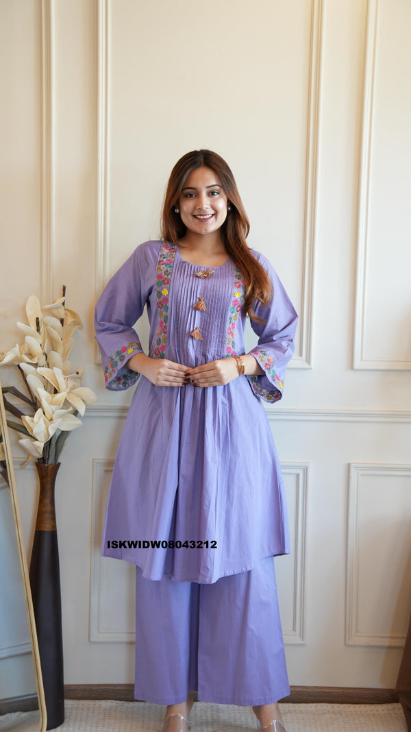 Embroidered Co-Ord Set-ISKWIDW08043212
