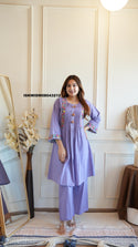 Embroidered Co-Ord Set-ISKWIDW08043212