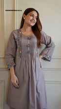 Embroidered Co-Ord Set-ISKWIDW08043212