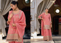 Shimmer Kurti With Sharara And Embroidered Dupatta-ISKWSH02048976