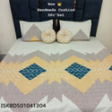Handcrafted Handmade 5 Pc Bedding Set-ISKBDS01041304