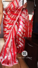 Sequined Kora Silk Saree With Blouse-ISKWSR0204260325
