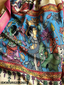 Kalamkari Hand Printed Cotton Saree With Blouse-ISKWSR02042603