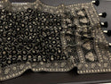 Lucknawi Chikankari Georgette Saree With Blouse-ISKWSR020426052
