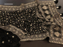 Lucknawi Chikankari Georgette Saree With Blouse-ISKWSR020426052