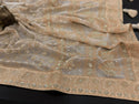 Lucknawi Chikankari Georgette Saree With Blouse-ISKWSR020426052
